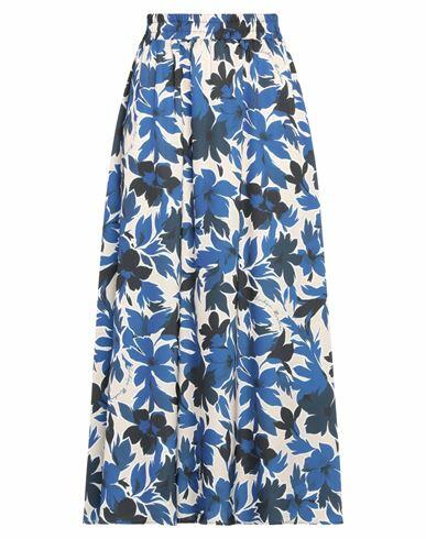 Boutique Moschino Woman Maxi skirt Blue Polyester Cover