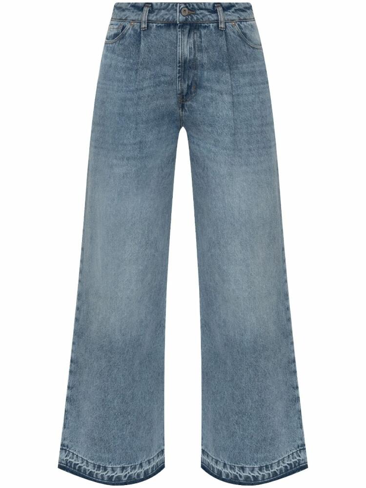 Halfboy wide-leg jeans - Blue Cover