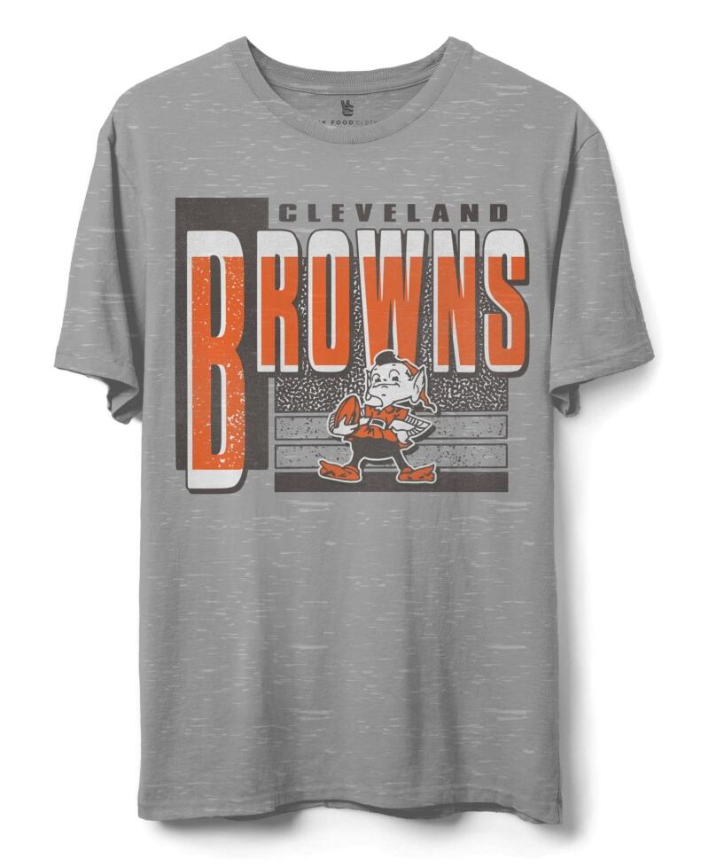 Junk Food Clothing Unisex Nfl Cleveland Browns Complete Tee Cover