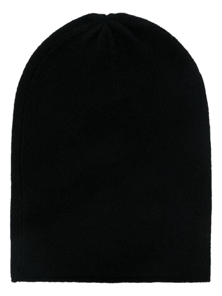 Allude cashmere beanie hat - Black Cover