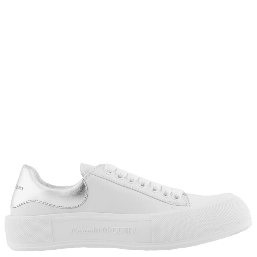 Alexander McQueen Mens Deck Skate Low-Top Sneakers Cover