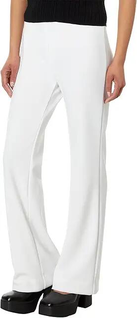 Krazy Larry Long Micro Slight Flare Pant (White) Women's Casual Pants Cover