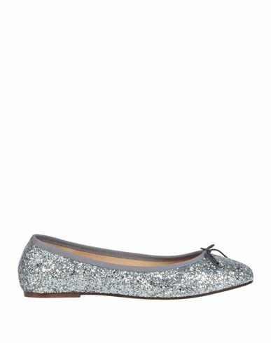 Ballerette Colonna Woman Ballet flats Silver Textile fibers Cover