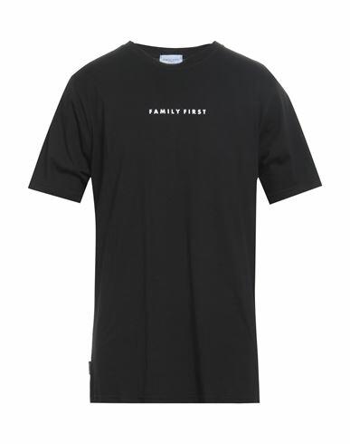 Family First Milano Man T-shirt Black Cotton Cover