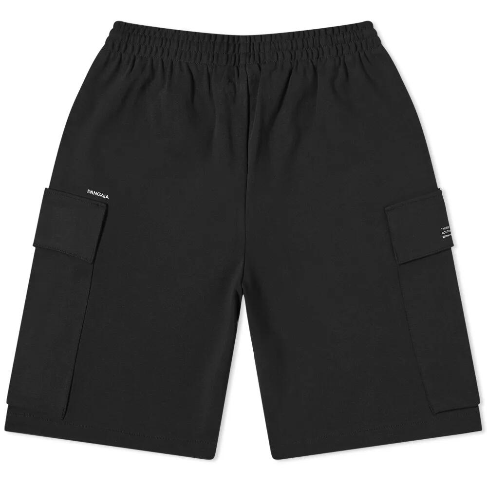 Pangaia Double Jersey Cargo Shorts in Black Cover