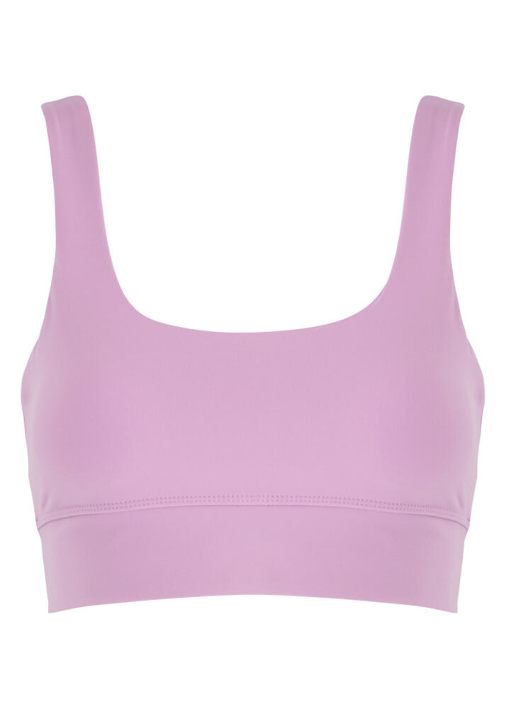 Varley FreeSoft Cori Stretch-jersey bra top - Purple Cover