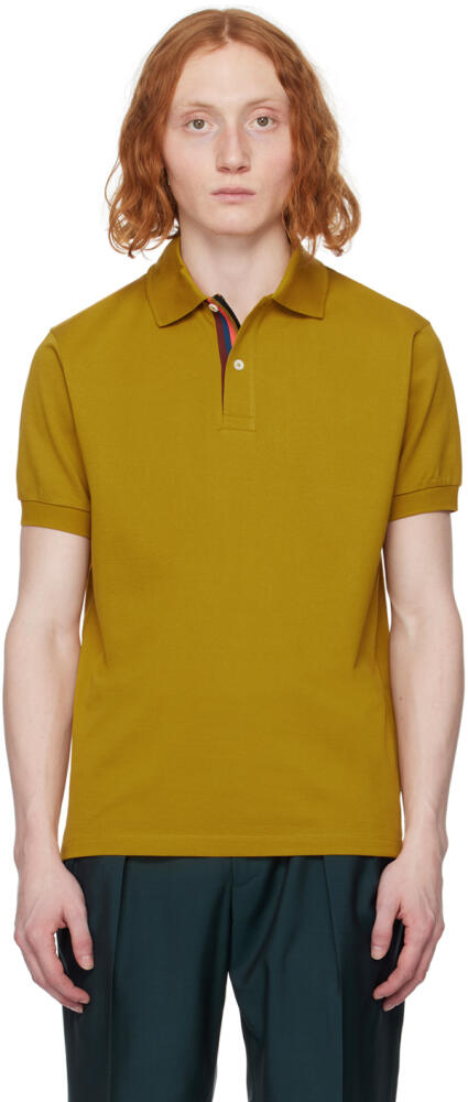 Paul Smith Yellow Striped Polo Cover