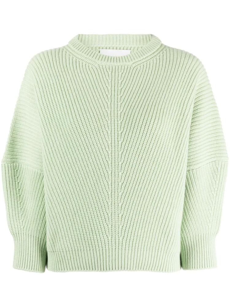 SA SU PHI ribbed-knit cashmere jumper - Green Cover