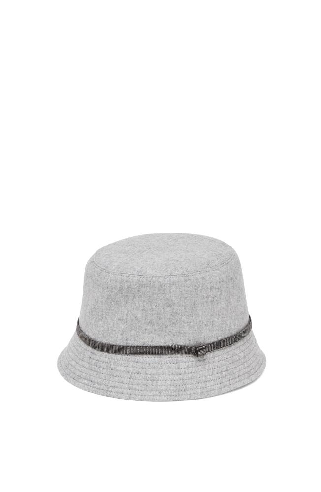 Brunello Cucinelli Bucket hat in Light Grey Cover