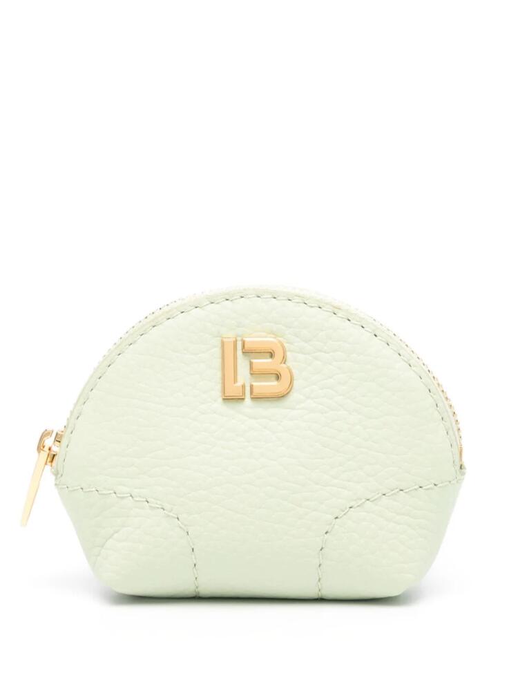 Bimba y Lola logo-plaque leather wallet - Green Cover