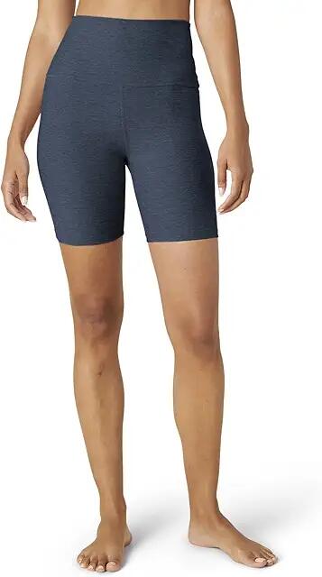 Beyond Yoga Spacedye Keep Pace Biker Shorts (Nocturnal Navy) Women's Clothing Cover