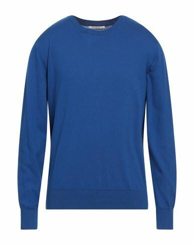 At. p.co Man Sweater Bright blue Cotton Cover