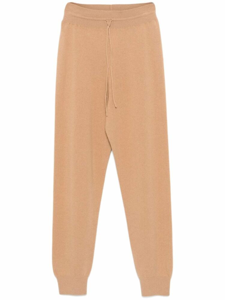 Fabiana Filippi knitted track pants - Brown Cover