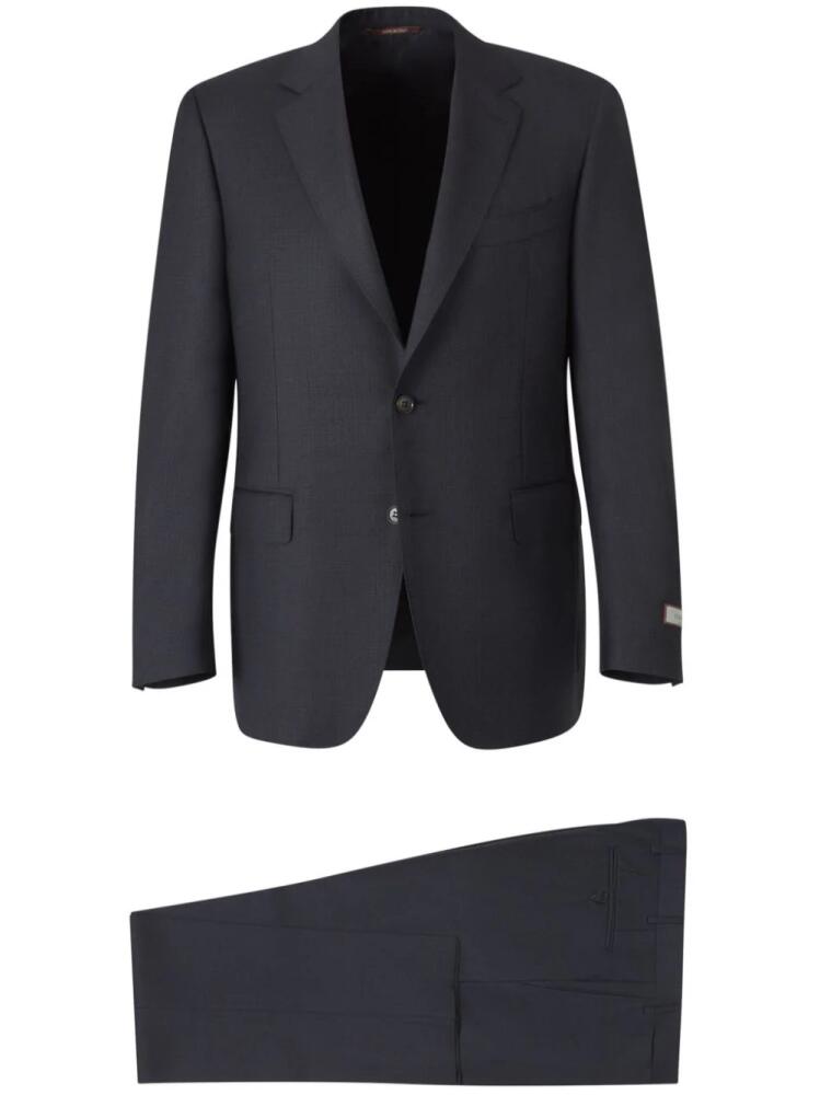 Canali checked two-piece suit - Grey Cover