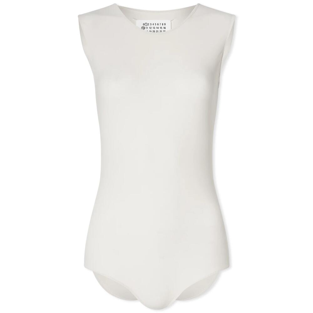 Maison Margiela Women's Sleeveless Bodysuit in Pink Cover