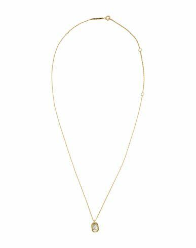 P D Paola Mini Letter X Necklace Woman Necklace Gold 925/1000 Silver, Zirconia Cover