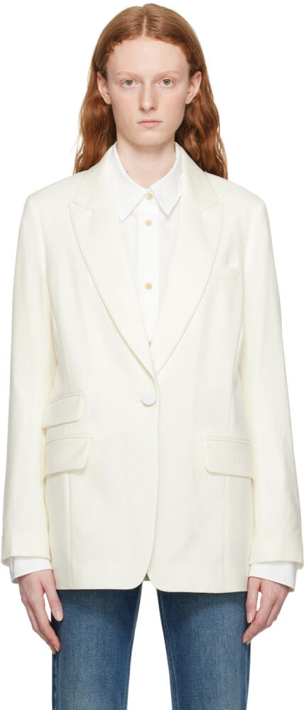 rag & bone White Rylan Blazer Cover