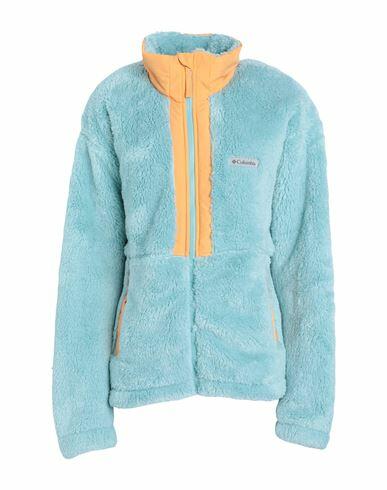 Columbia Boundless Discovery Sherpa Fz Woman Sweatshirt Sky blue Polyester Cover