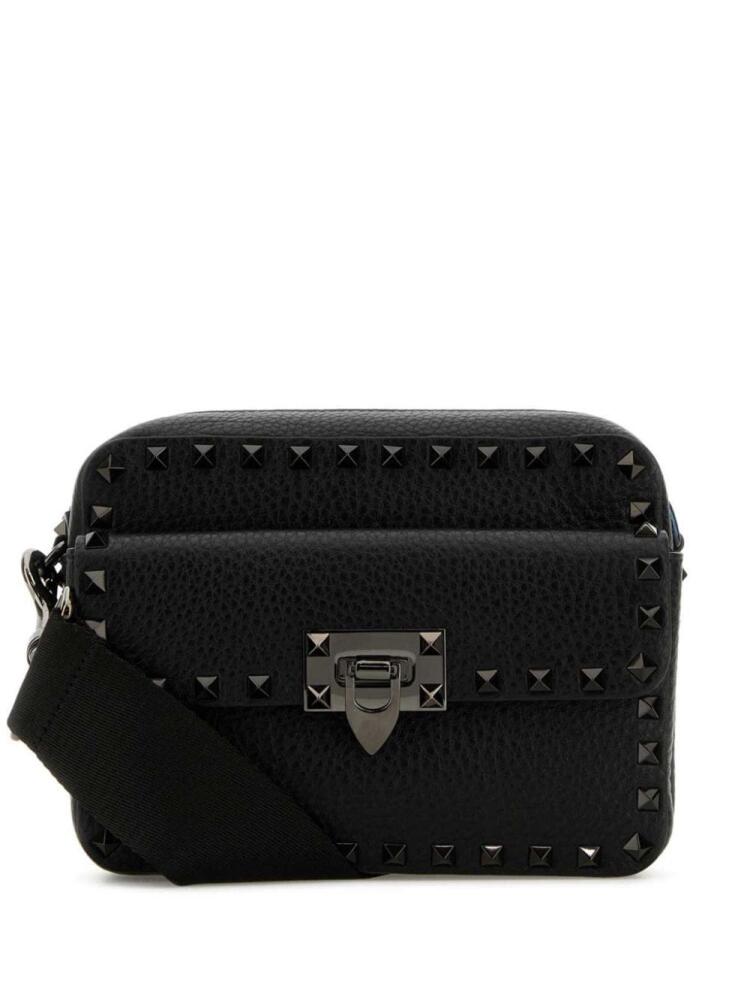 Valentino Garavani Rockstud leather shoulder bag - Black Cover