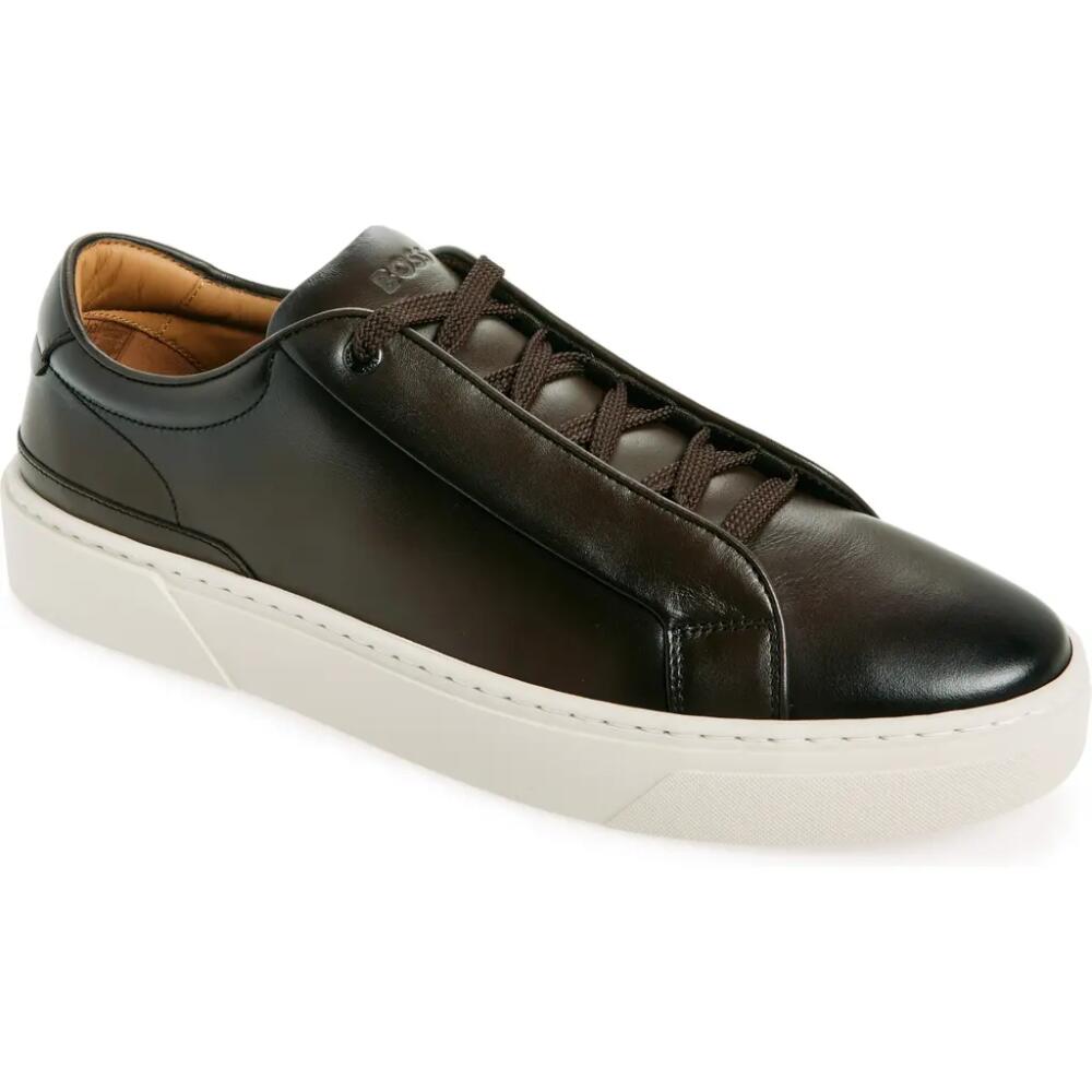 BOSS Gary Sneaker in Dark Brown Cover