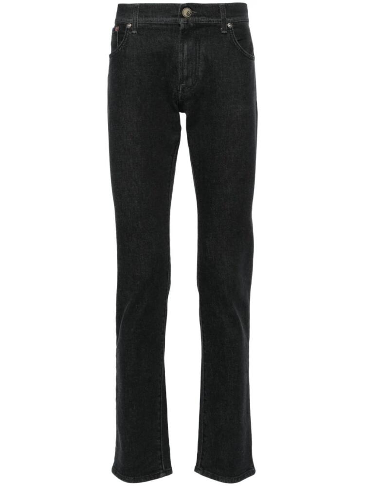 Corneliani mid-rise tapered jeans - Grey Cover