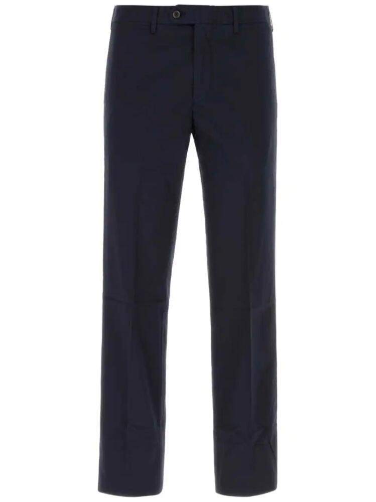 Fedeli straight-leg trousers - Blue Cover