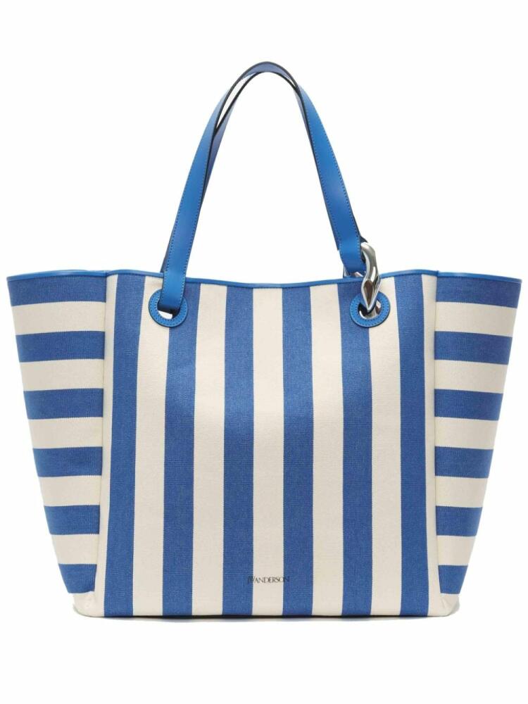 JW Anderson large Corner tote bag - Blue Cover