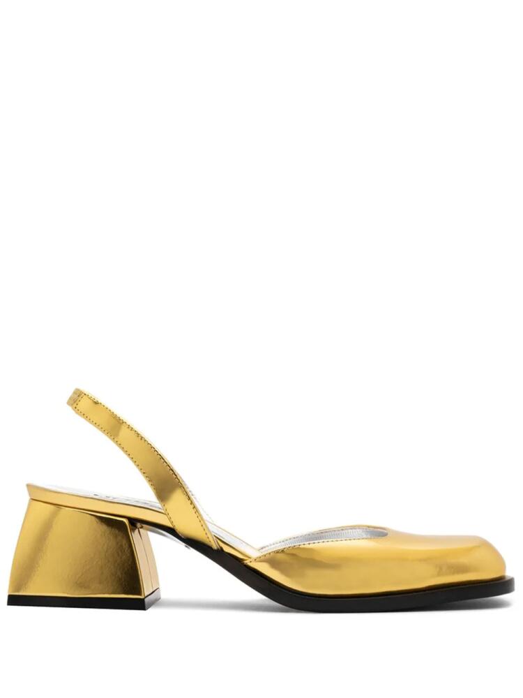 Nodaleto Bulla Jones 45mm leather pumps - Gold Cover