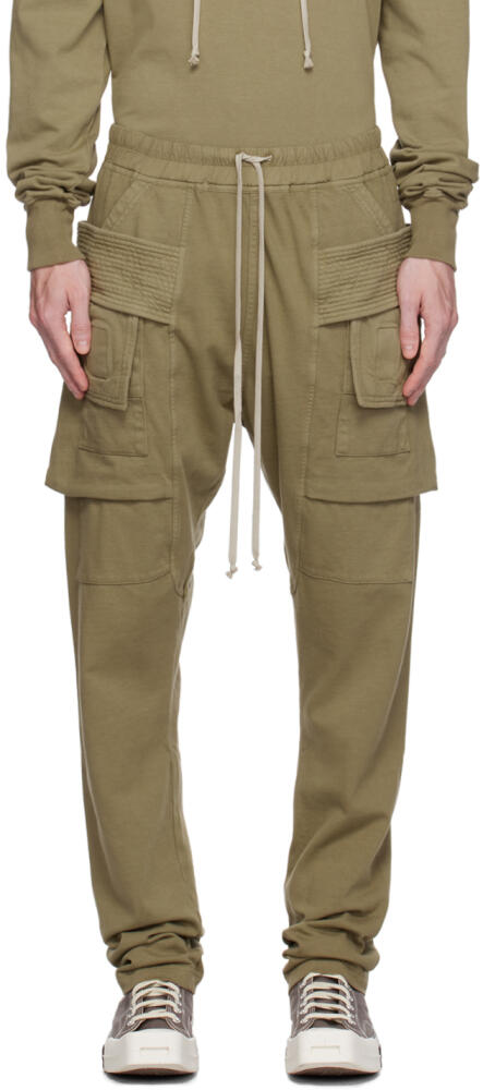 Rick Owens DRKSHDW Green Creatch Cargo Pants Cover