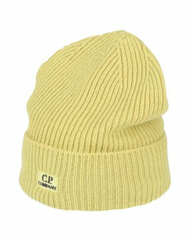 C. p. Company Man Hat Acid green Wool, Polyamide Cover