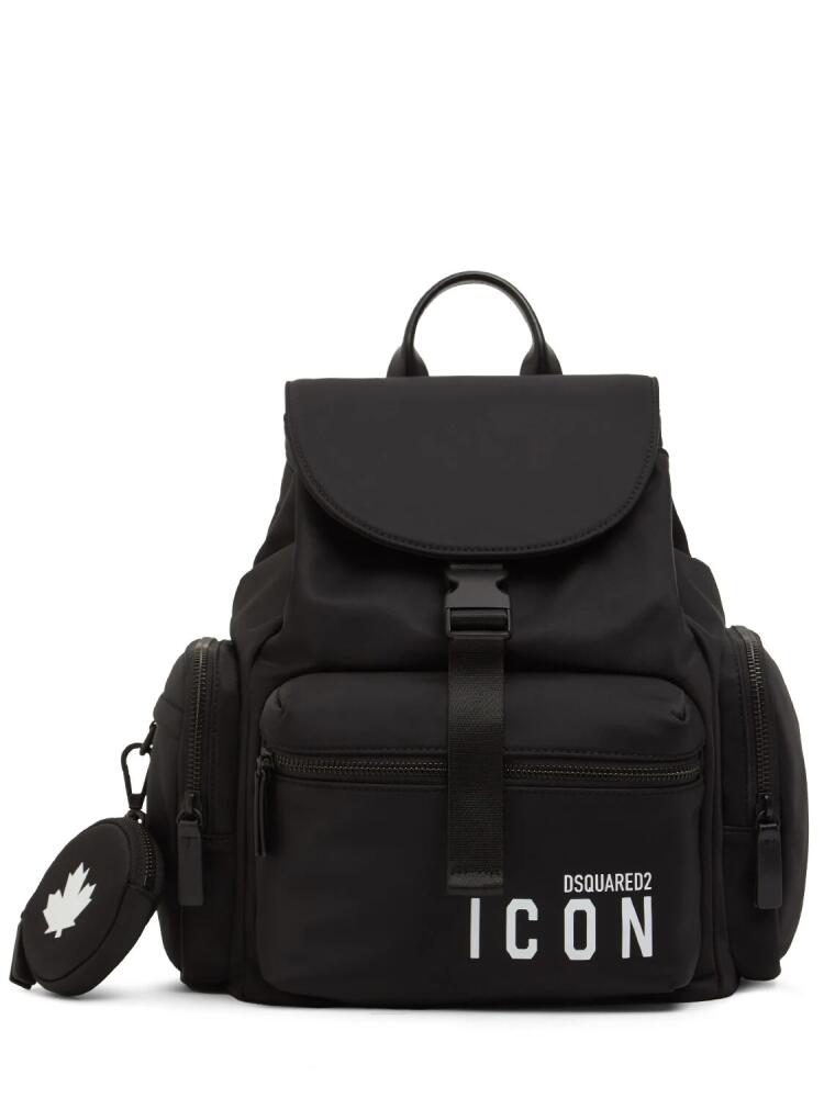 DSQUARED2 Be Icon Nylon Backpack Cover