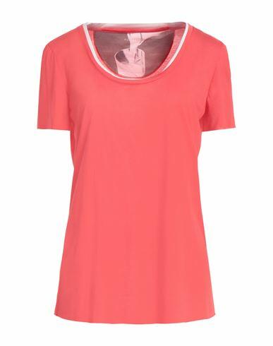 Purotatto Woman T-shirt Coral Modal, Milk protein fiber Cover