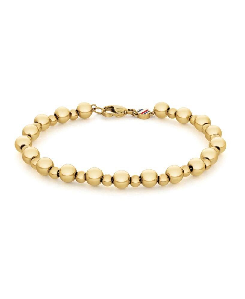 Tommy Hilfiger Women's Gold-Tone Bead Chain Bracelet - Gold-tone Cover