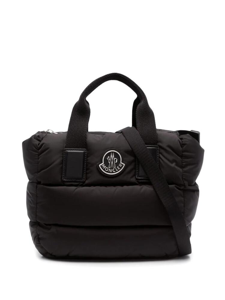 Moncler mini Caradoc padded mini bag - Black Cover