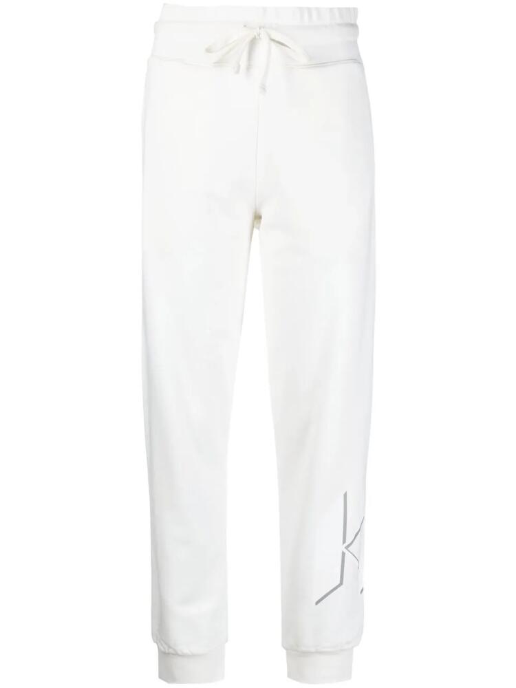 Karl Lagerfeld slim tapered-leg sweatpants - White Cover