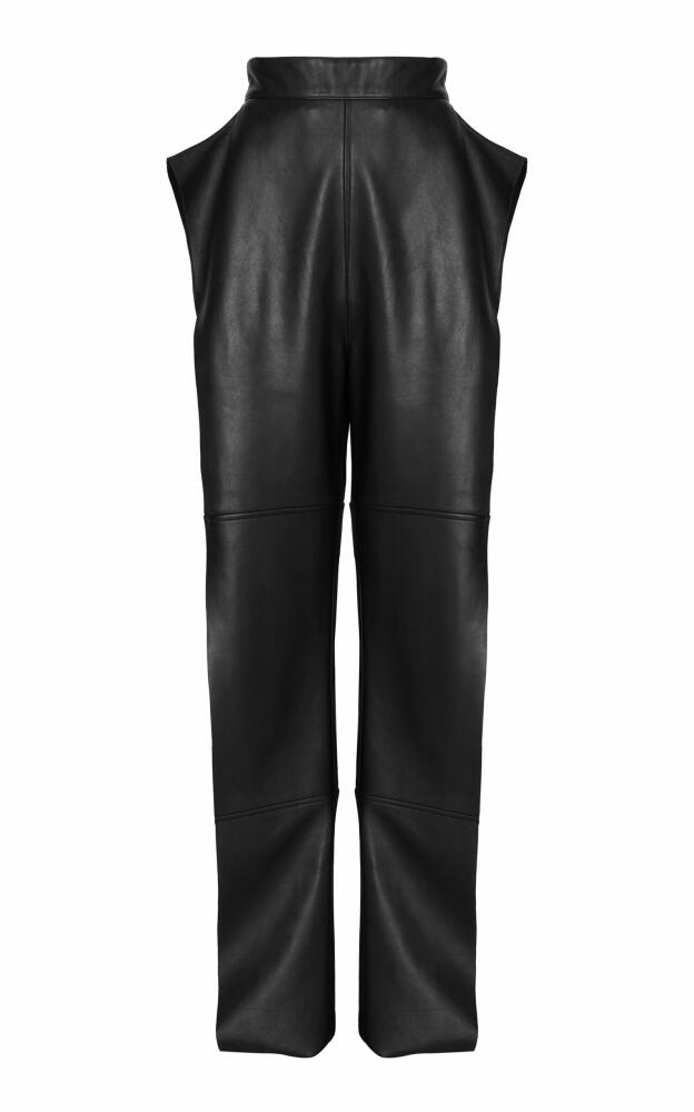 Maticevski - Cinnabomb Leather Pants - Black Cover