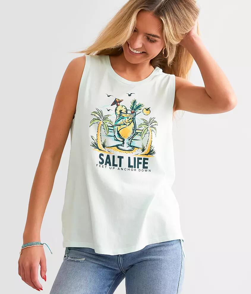 Salt Life Drink Up Tank Top Cover