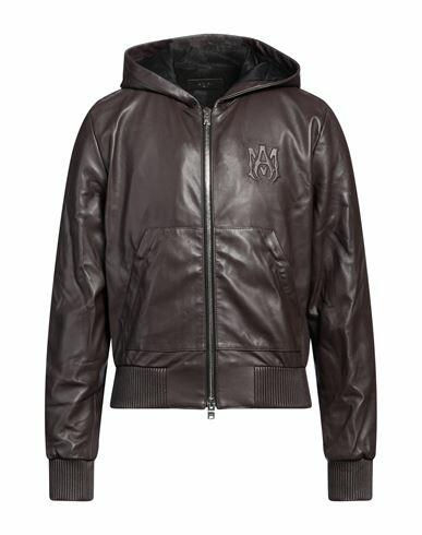 Amiri Man Jacket Dark brown Ovine leather Cover