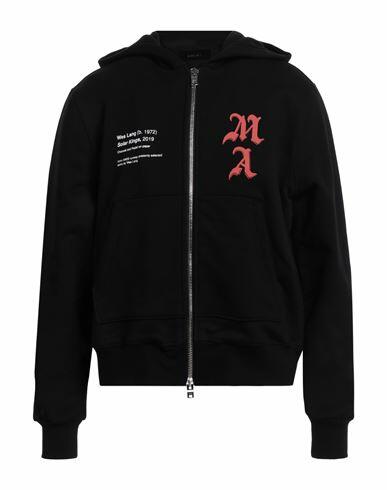 Amiri Man Sweatshirt Black Cotton Cover