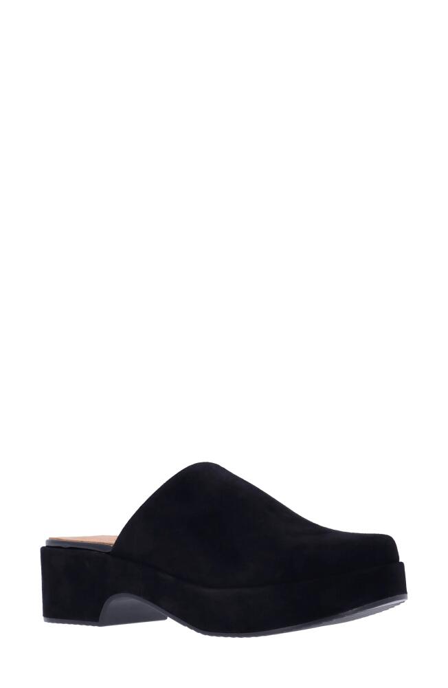 L'Amour des Pieds Galana Platform Mule in Black Cover