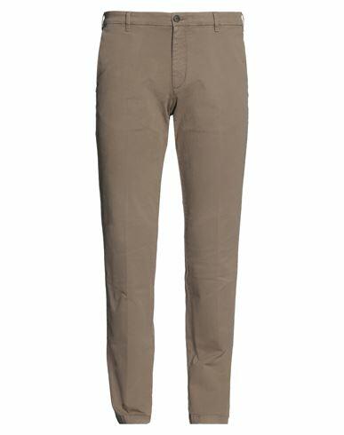 40weft Man Pants Light brown Cotton, Elastane Cover