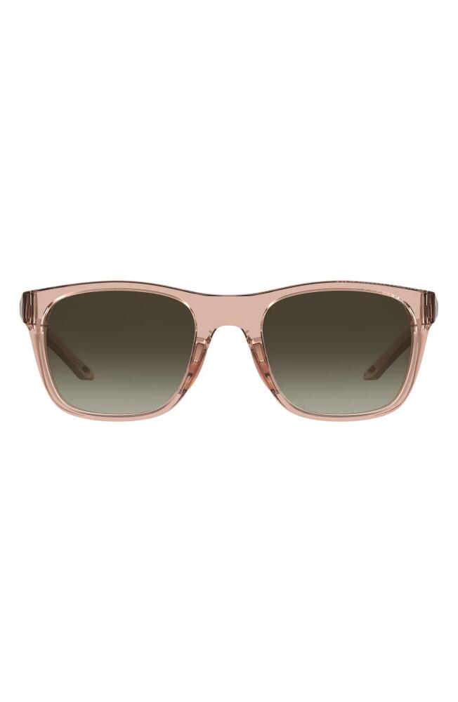 Under Armour 55mm Square Sunglasses in Cryspink /Brown Gradient Cover