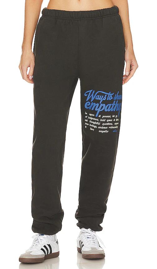 The Mayfair Group Ways To Show Empathy Sweatpants in Charcoal Cover