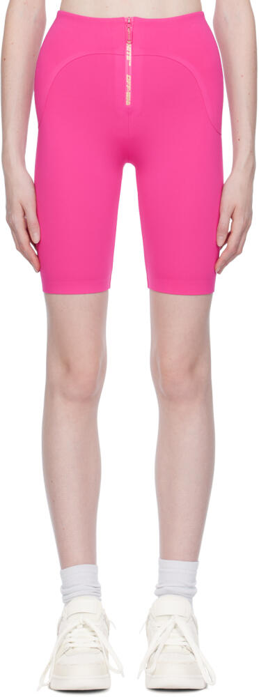 Off-White Pink Zip Shorts Cover