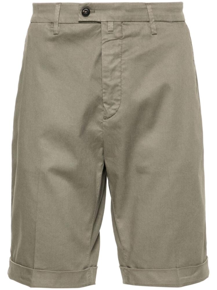 Corneliani cotton chino shorts - Grey Cover