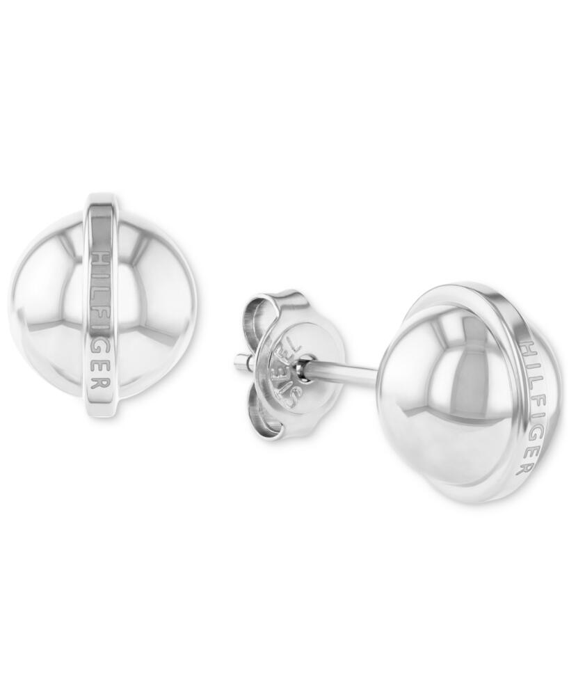 Tommy Hilfiger Orb Stud Earrings - Silver Cover