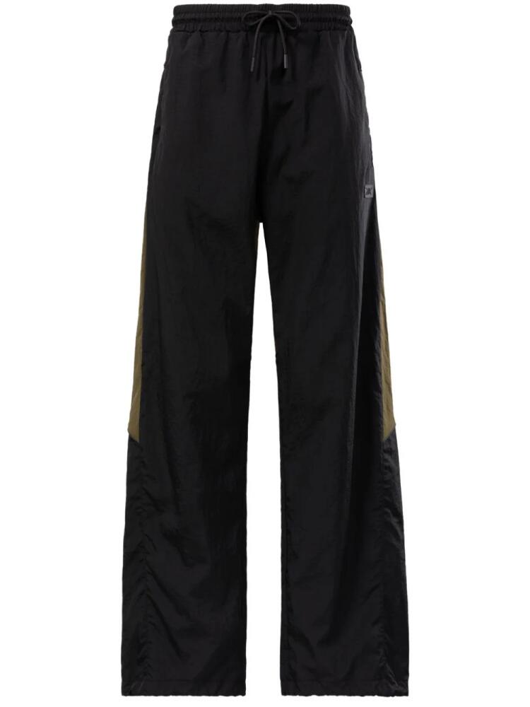 Reebok LTD Vector Blocked panelled drawstring track pants - Black Cover