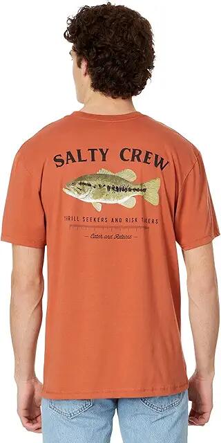 Salty Crew Bigmouth Short Sleeve Tee (Rust) Men's T Shirt Cover