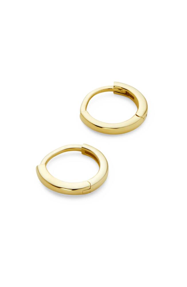 Ana Luisa Gold Huggie Hoop Earrings - Gold Huggie Hoops Cover