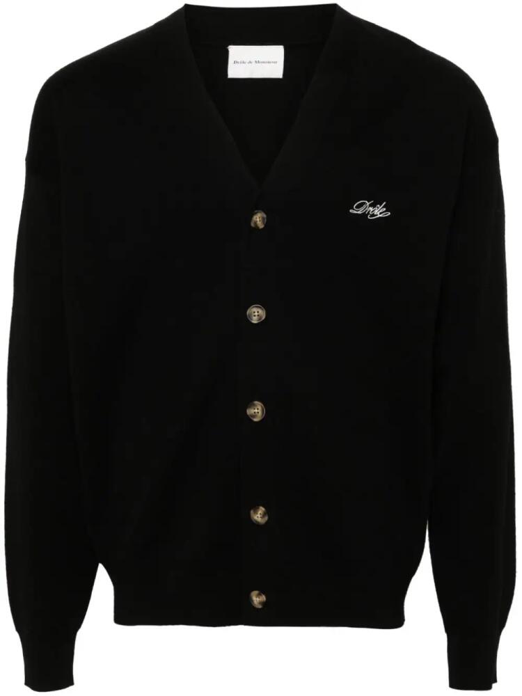 Drôle De Monsieur Le Cardigan Drôle top - Black Cover